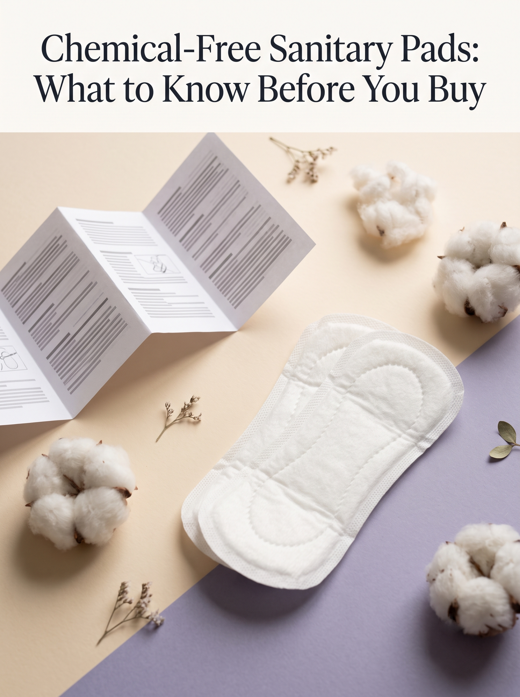 Chemical-Free Sanitary Pads: What to Know Before You Buy