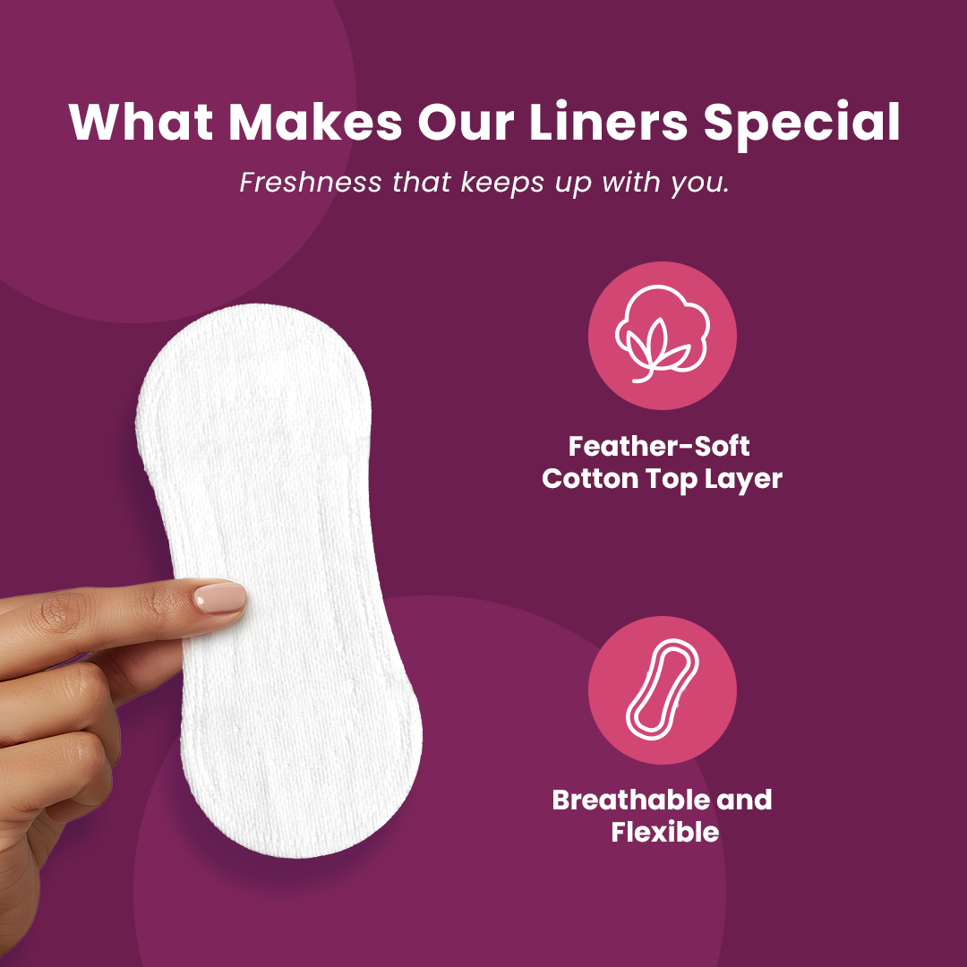 100% Organic Cotton Tampon & Panty Liner Combo