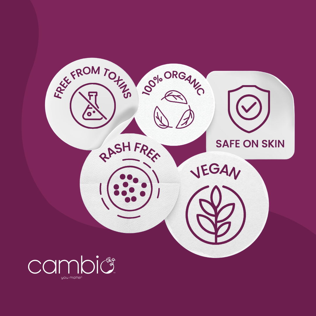 100% Organic Cotton Tampon & Panty Liner Combo