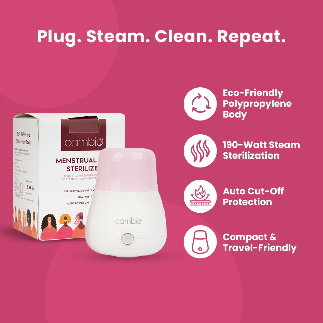 Menstrual Cup Sterilizer for Healthy and Convenient Period