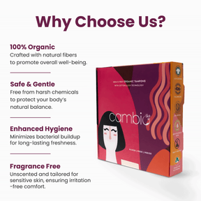 Organic Cotton Tampons with Applicators